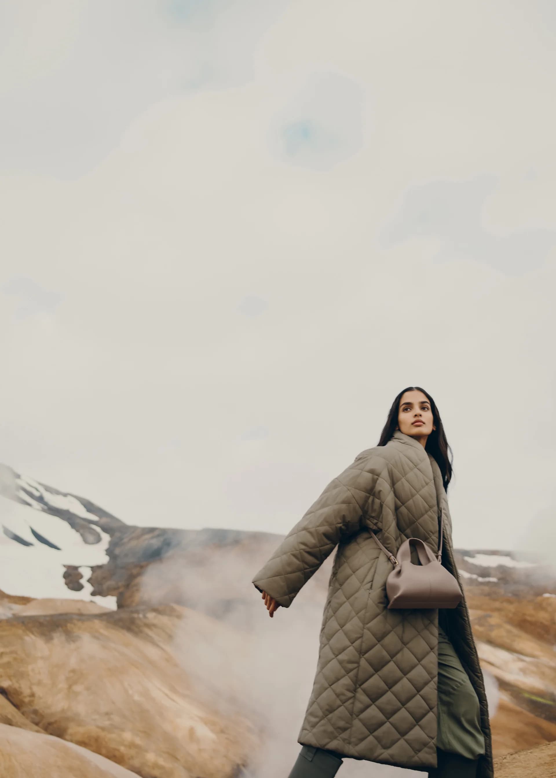 NUMÉRO NEUF MINI Taupe Grained